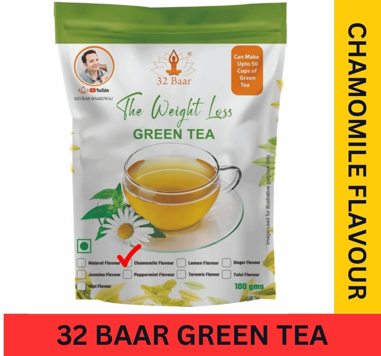 See full amazon price history chart for 32 Baar Green Tea Chamomile, 100 Gram 32 Baar Green Tea Chamomile, 100 Gram (B0CVTTKB98) Amazon Price History, Amazon Price Tracker