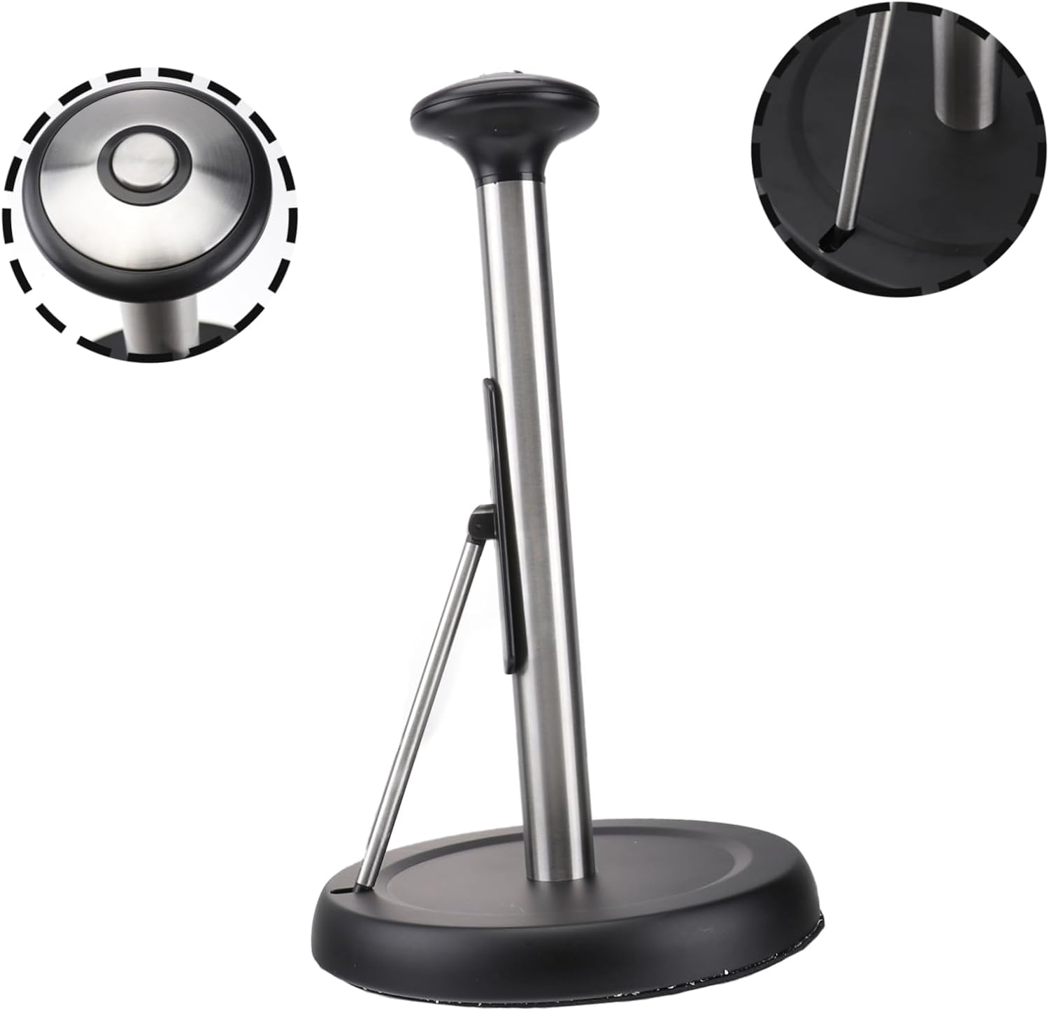 Paper Towel Dispensers Tissue Stand Napkin Holder Kitchen Paper Holder Stainless Steel