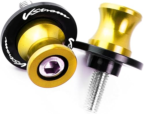 Miniatura 8 de TCHAU Basculante para Suzuki V-Strom 250 650 1000 V-Strom650 VStrom 0.315 in Carretes basculantes de motocicleta Slider Soporte Basculante Tornillos