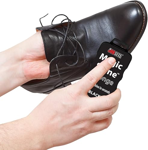 Miniatura 4 de Instant Express - Esponja de cuero para botas y zapatos para brillo - negro