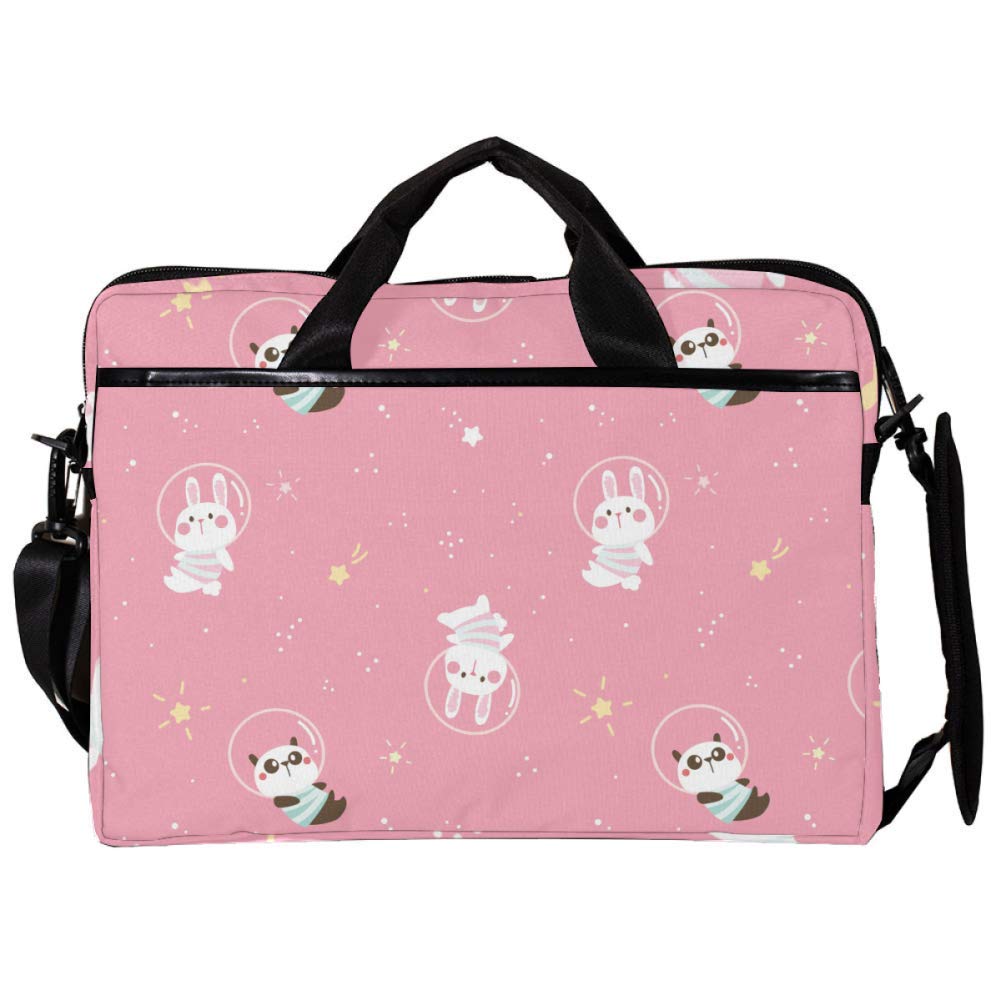 Porta portátil de 15,4 pulgadas anticaídas Panda Rabbit, evita arañazos en tu ordenador 6