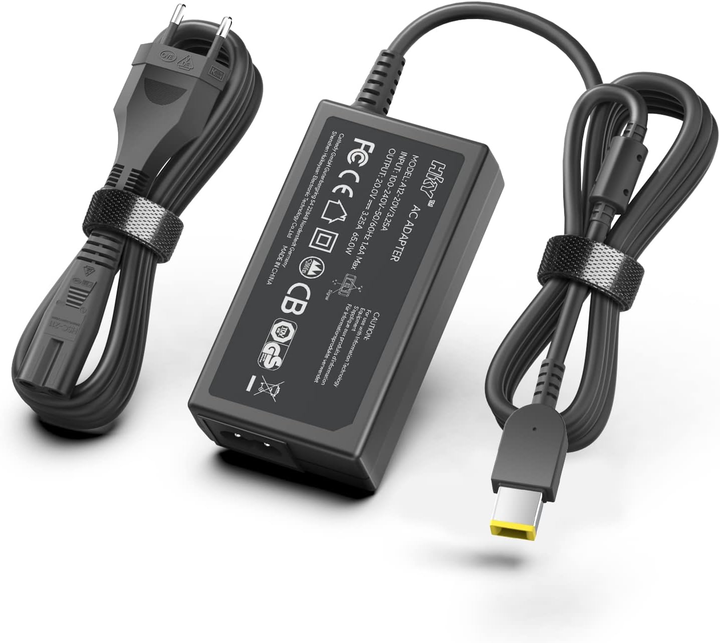 Lenovo Laptop Netzteil Ladekabel Ladegerät,Upworld 65W USB 20V 3.25A ...