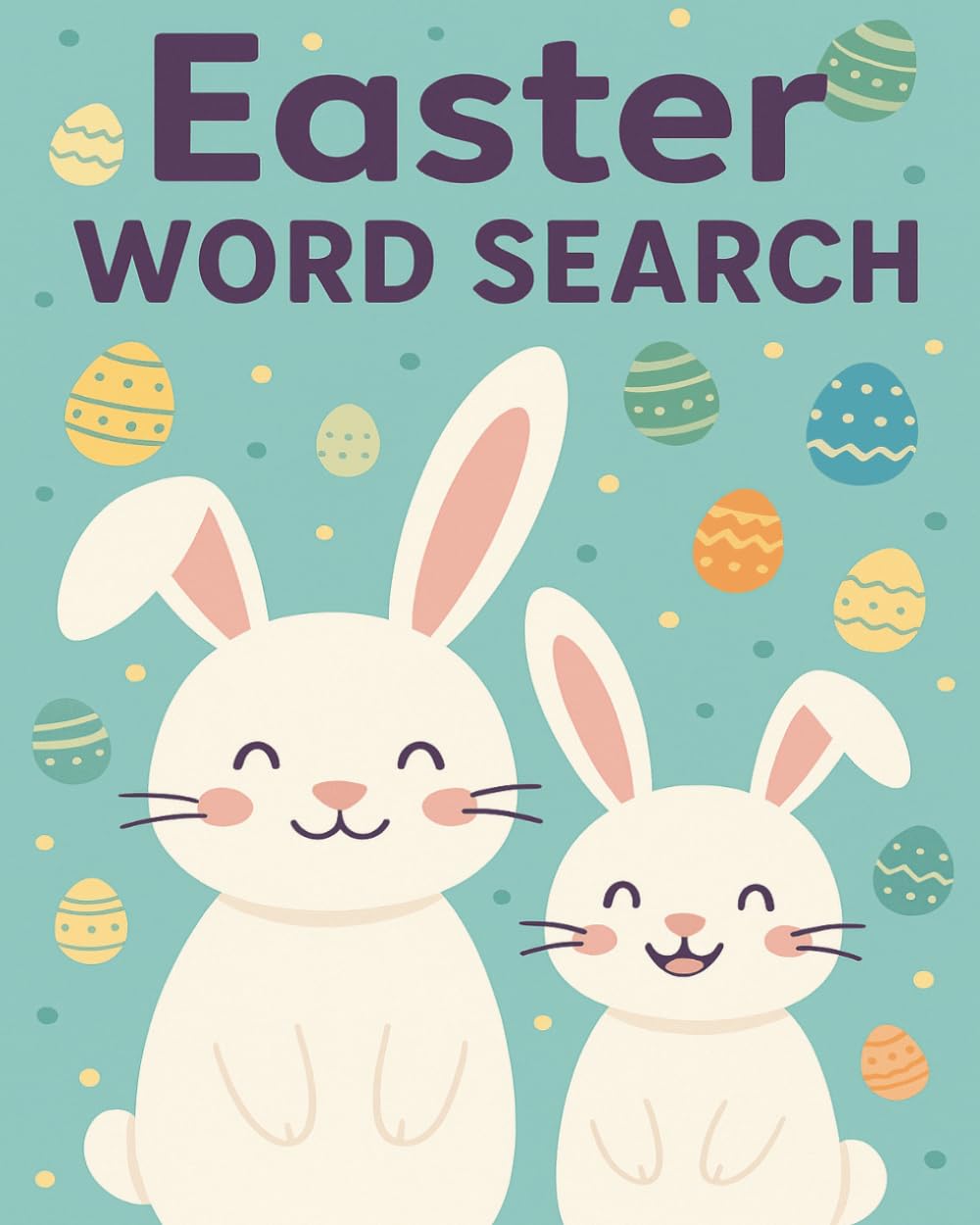 Easter Bunny Word Search: A Fun Holiday Activity Book for Kids