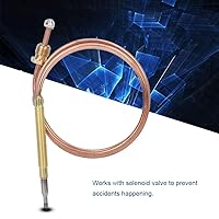 Vista 4 de Fdit Estufa de gas universal termopar chimenea kit adaptadores para accesorios de trabajo manual