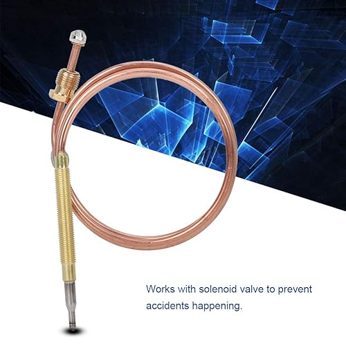 Miniatura 4 de Fdit Estufa de gas universal termopar chimenea kit adaptadores para accesorios de trabajo manual