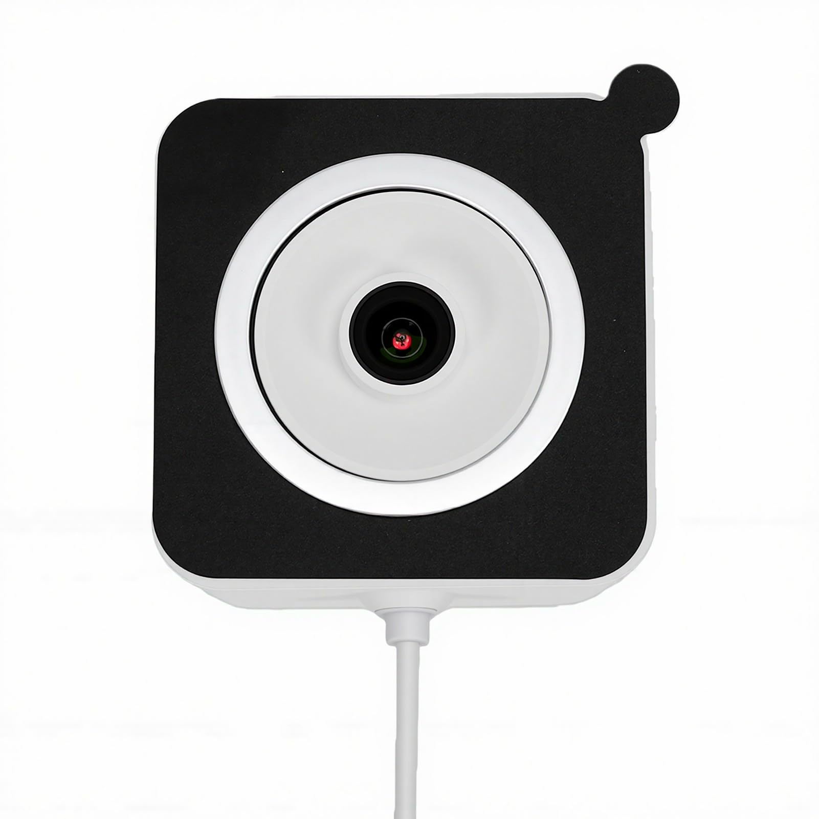 VBESTLIFE Kamera Okienna 3 MP 2K, Bez Wiertarki, Dwuzakresowe Wi-Fi (WHITE) | Kamera Bezpieczeństwa, Inteligentna Detekcja, Alarm w Czasie Rzeczywistym, z Wyświetlaczem Czasu, do Domowego Akwarium dla