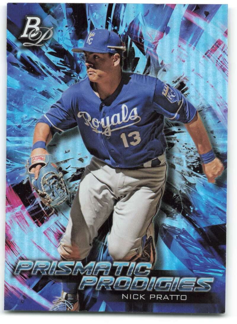 2018 Bowman Platinum Prismatic Prodigies #PPP-8 Nick Pratto NM-MT Kansas City Royals Baseball