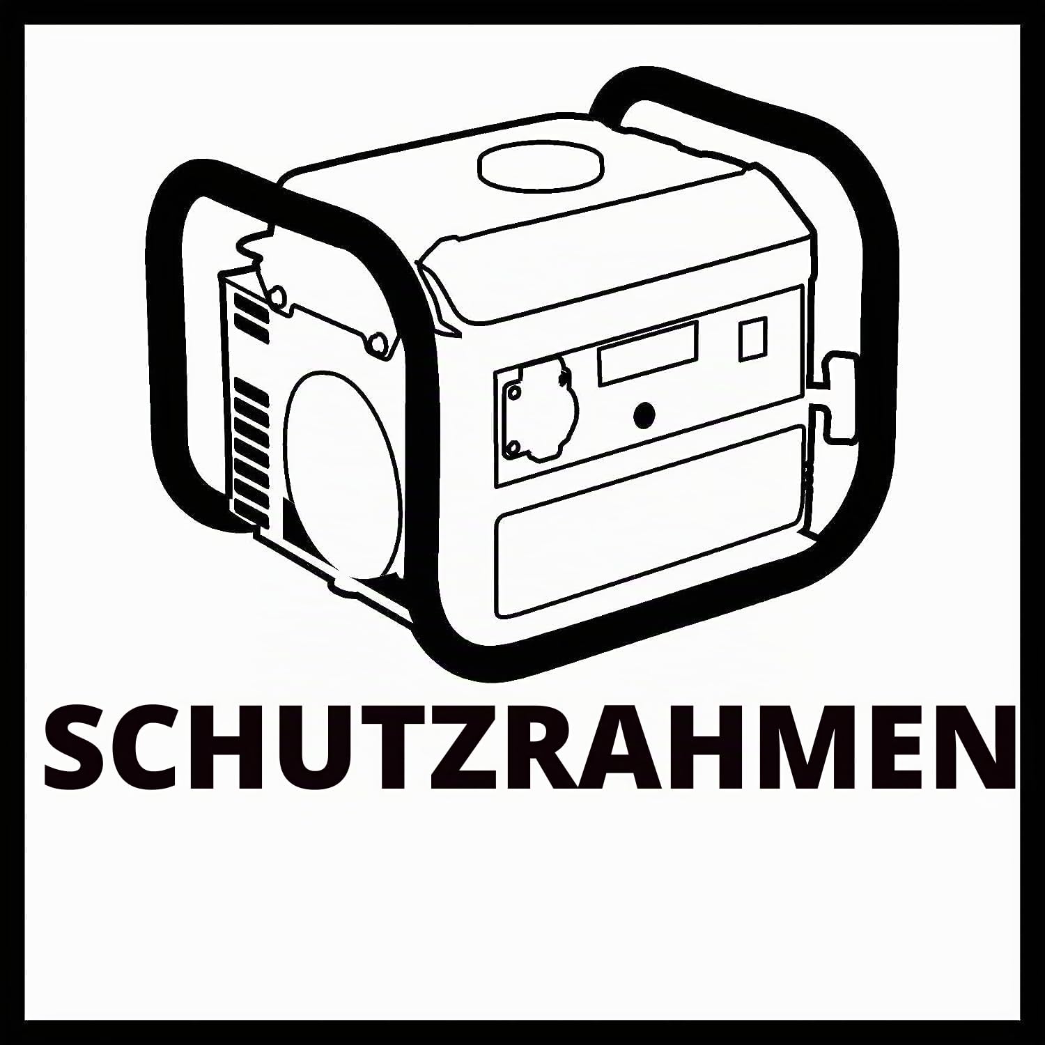 Einhell Stromerzeuger (Benzin) TC-PG 10/E5 (800 W Maximalleistung, 680 W max. Dauerleistung, 4 L Tank, 2-Takt-Motor, 1x 230 V, Überlastschutz)