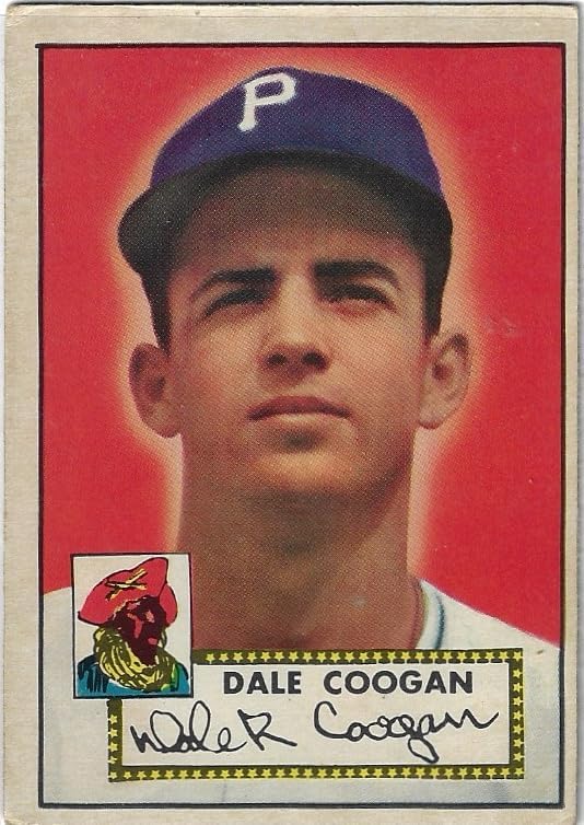 Dale Coogan Vintage Collectible Baseball Card - 1952 Topps Baseball Card #87 (Pirates) Card Shown is Card Being Purchased #3