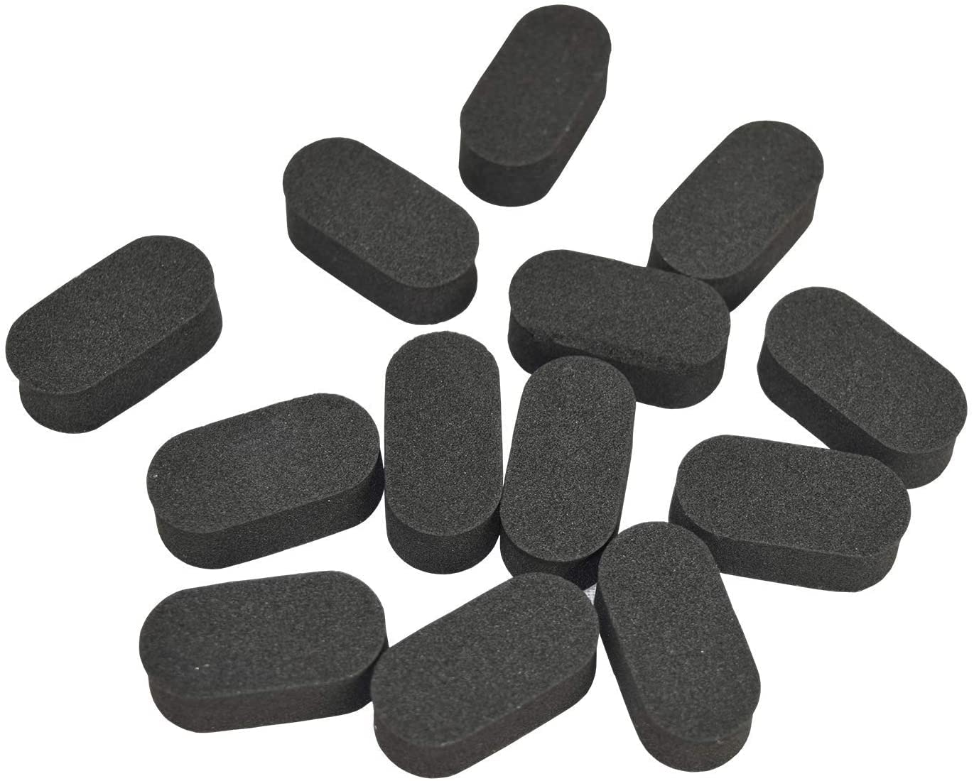 XCEL 35-Pack 1/2" Thick Rubber Speaker, Stereo Laptop & Monitor, Furniture Feet Pads Isolation Feet