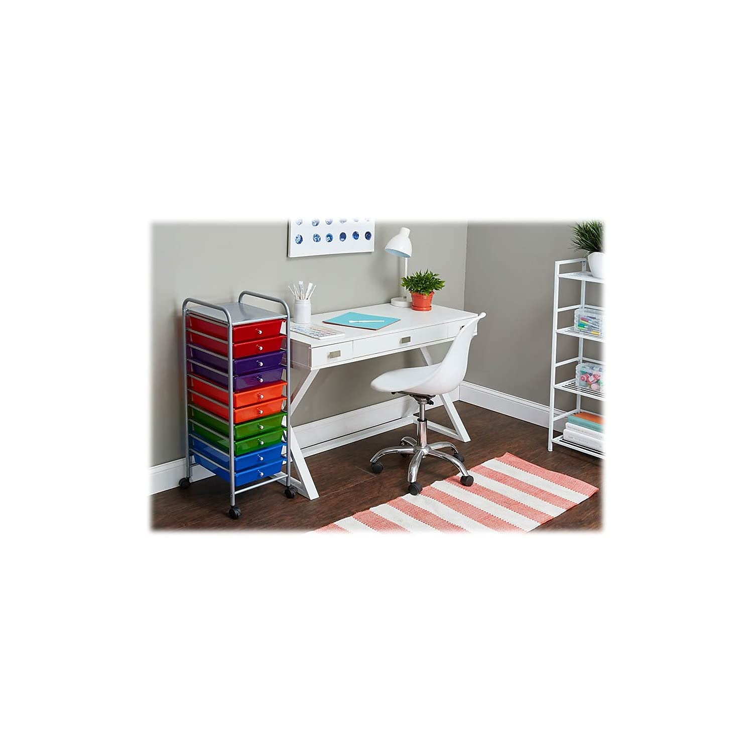 Advantus, Avt34004, 10-Drawer Organizer, 1 Each, Multi