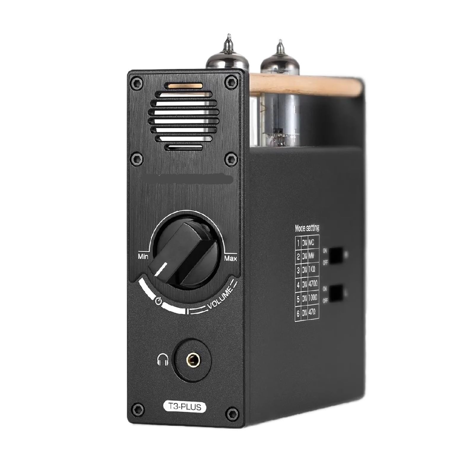 T3 Plus Mini Vacuum Tube Preamplifier MM/MC Phono Preamplifier Desktop Headphone Amplifier