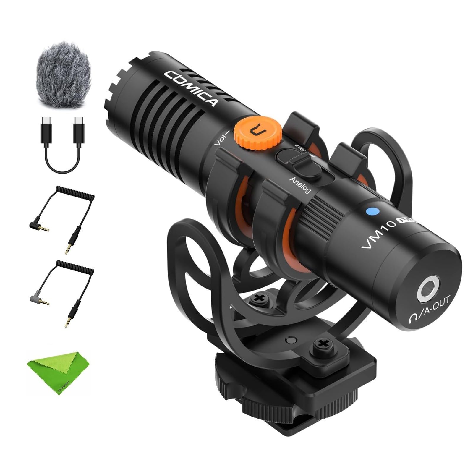 Amazon.com: COMICA VM10 PRO Shotgun Microphone,USB C Mic for