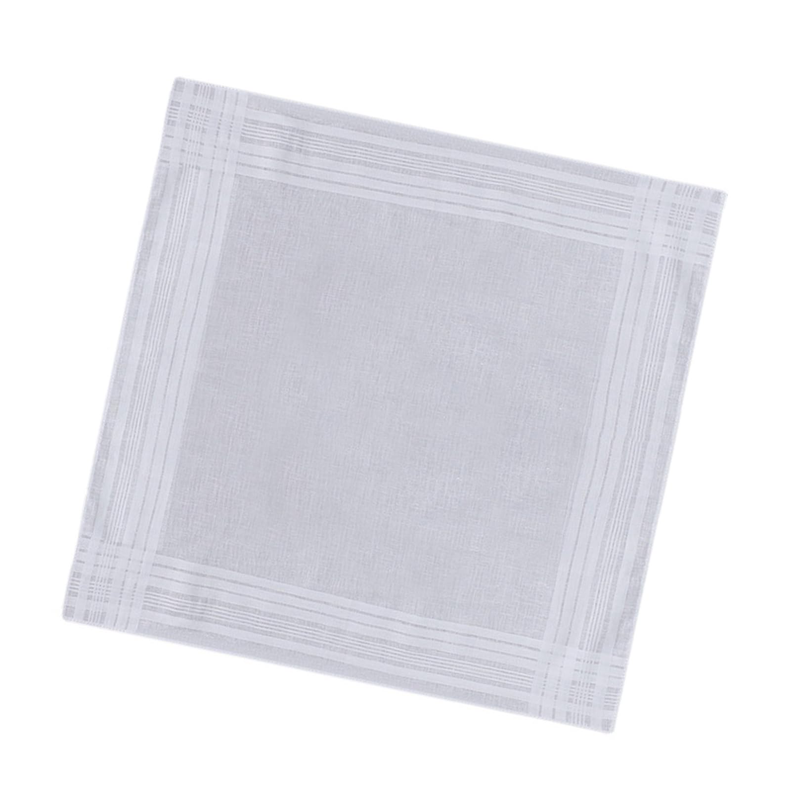 Pañuelo de bolsillo suave para uso diario tradicional cuadrado 7