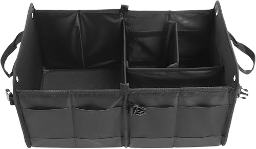 Miniatura 6 de Eujgoov Collapsible Car Trunk Organizer, Flexible Storage Foldable Trunk Storage for Car, with Bottom Plate, for Groceries, Accessories Clothes,