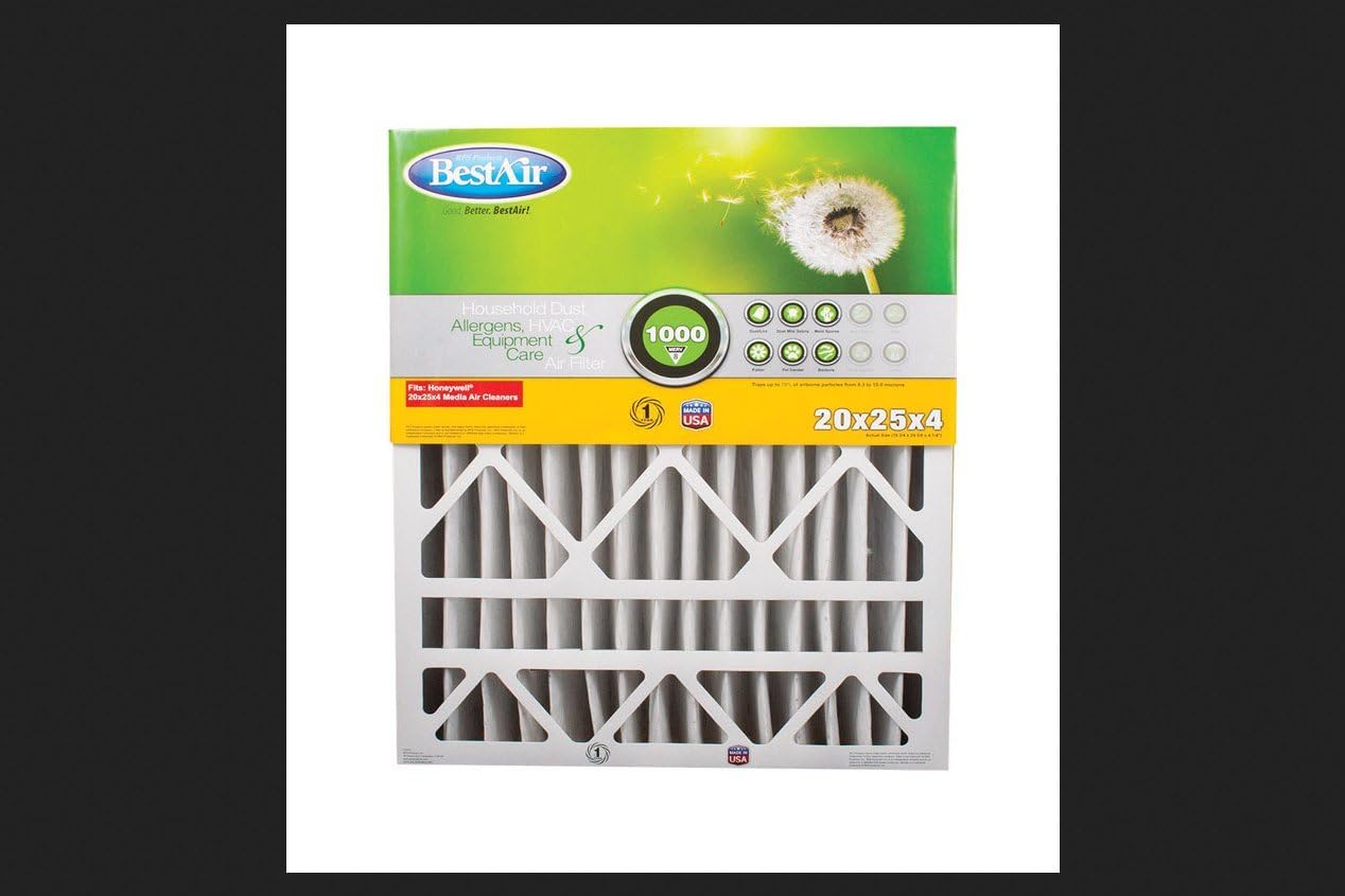 BestAir AIR FLTR 20X25X4 HNYWELL3