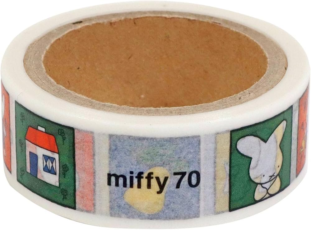 新品未開封　70周年ミッフィー展限定　マスキングテープ18種セット 楽天市場】【ミッフィー誕生70周年シリーズ】金箔クリアマスキング