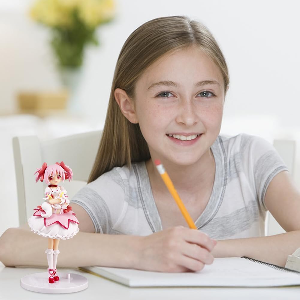 Style Fille Magique Figurine 18CM Personnages de Dessin Animé Position Debout Modèle en PVC Décoration de Bureau Cadeau