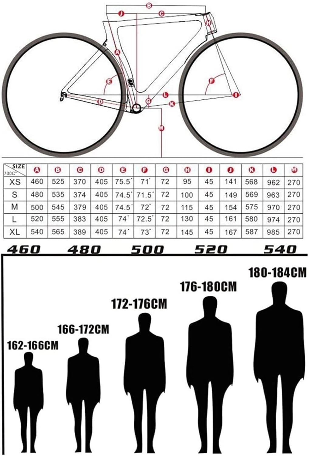 700C Breaking Wind Racing Discoloration Frame EPS BB86 C Brake Bicycle Frame Quick Release F100/R130mm, with Fork Seatpost Handle Road Bike Carbon Frame