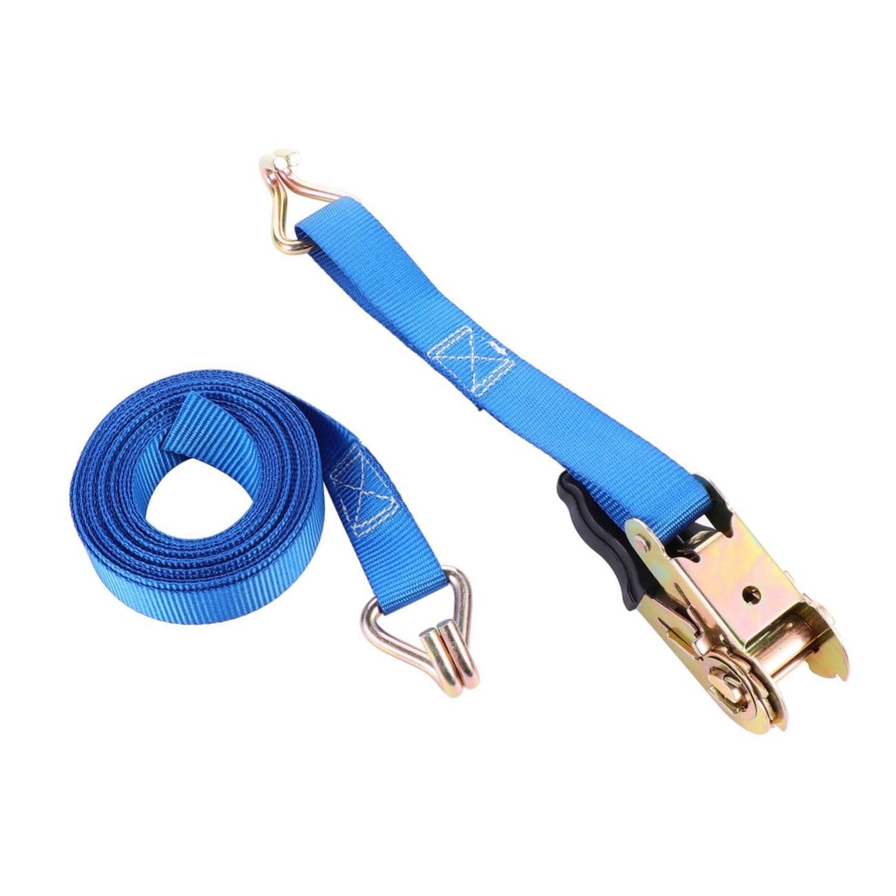 Alipis Car Tensioner Lashing Strap Set Cargo Binding Belt Luggage Belt Ratchet Straps