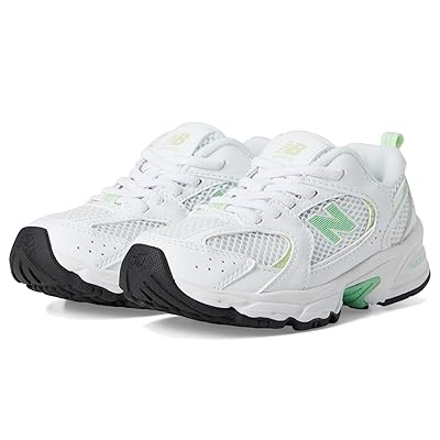 New Balance Kids 530 Bungee (Little Kid) Kids Shoes White/Melon Water