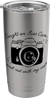 Caught on Kiss Cam, Funny Concern Gifts, Trending Memes 2025 Stainless Steel Insulated Tumbler