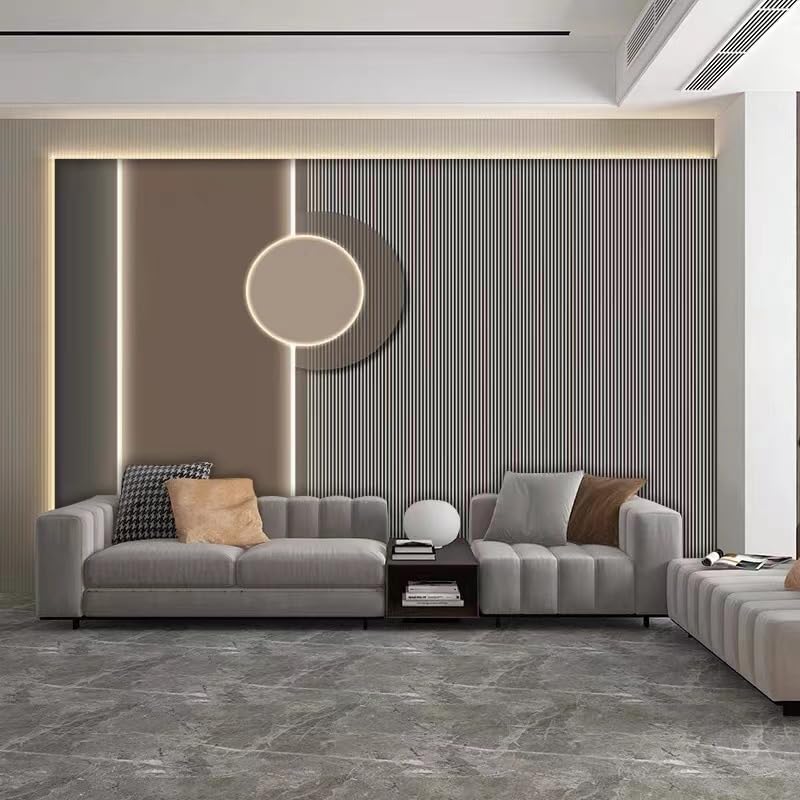 Mural panorámico 3D para tapar imperfecciones con papel pintado no tejido 7