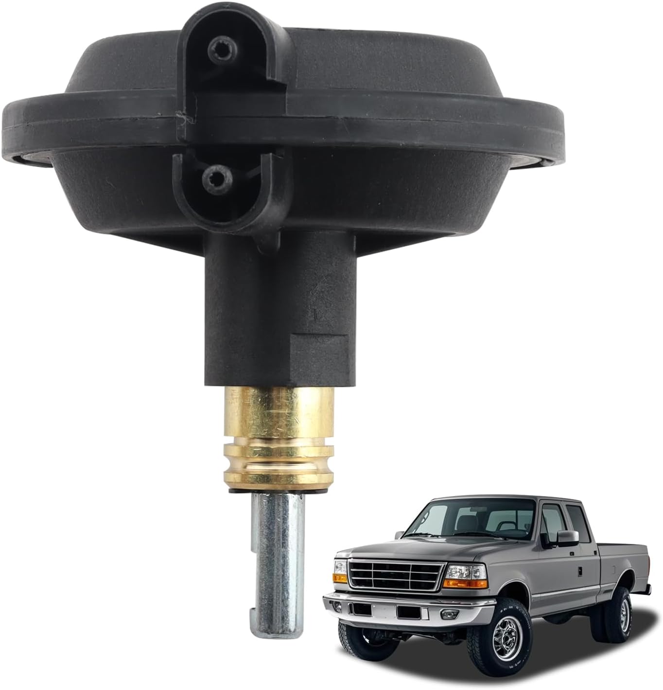 600-300 4WD Vacuum Actuator Compatible with 1997-2003 Ford F150 1997-1999 F250 1997-2002 Expedition 1998-2003 Lobo 2004 F150 Heritage and 1998-2002 Lincoln Navigator Replacement# F65Z3G360BA