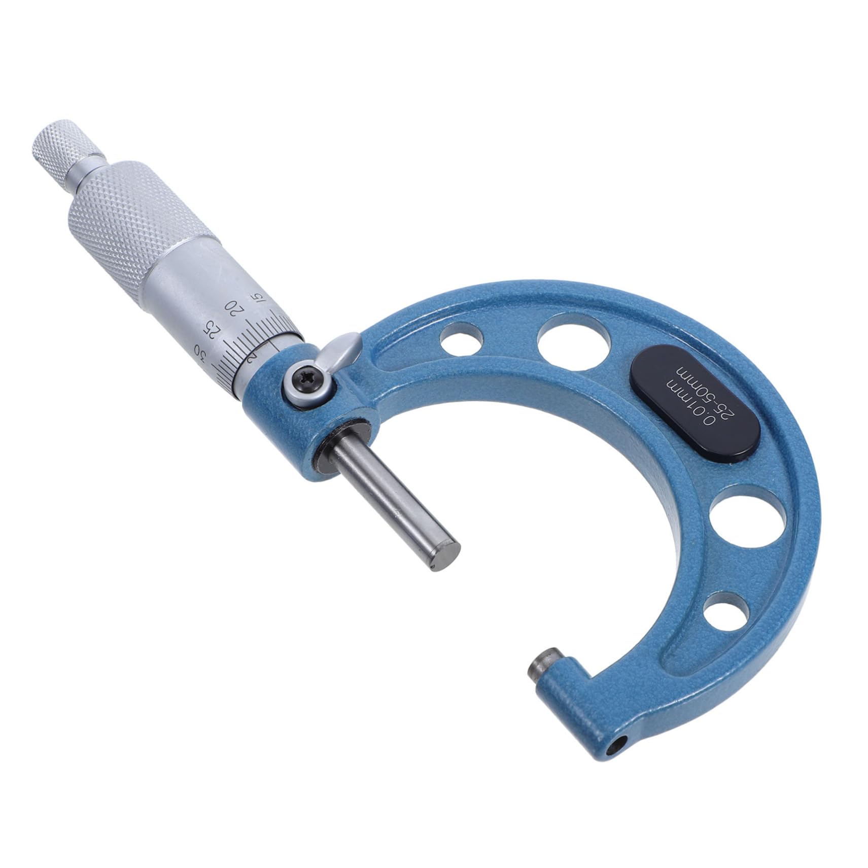 Luxshiny Micrometro Esterno in Acciaio Inox Precisione per Misurazioni di Esterno da Strumento di Misura Meccanico per Hobbisti e Meccanici