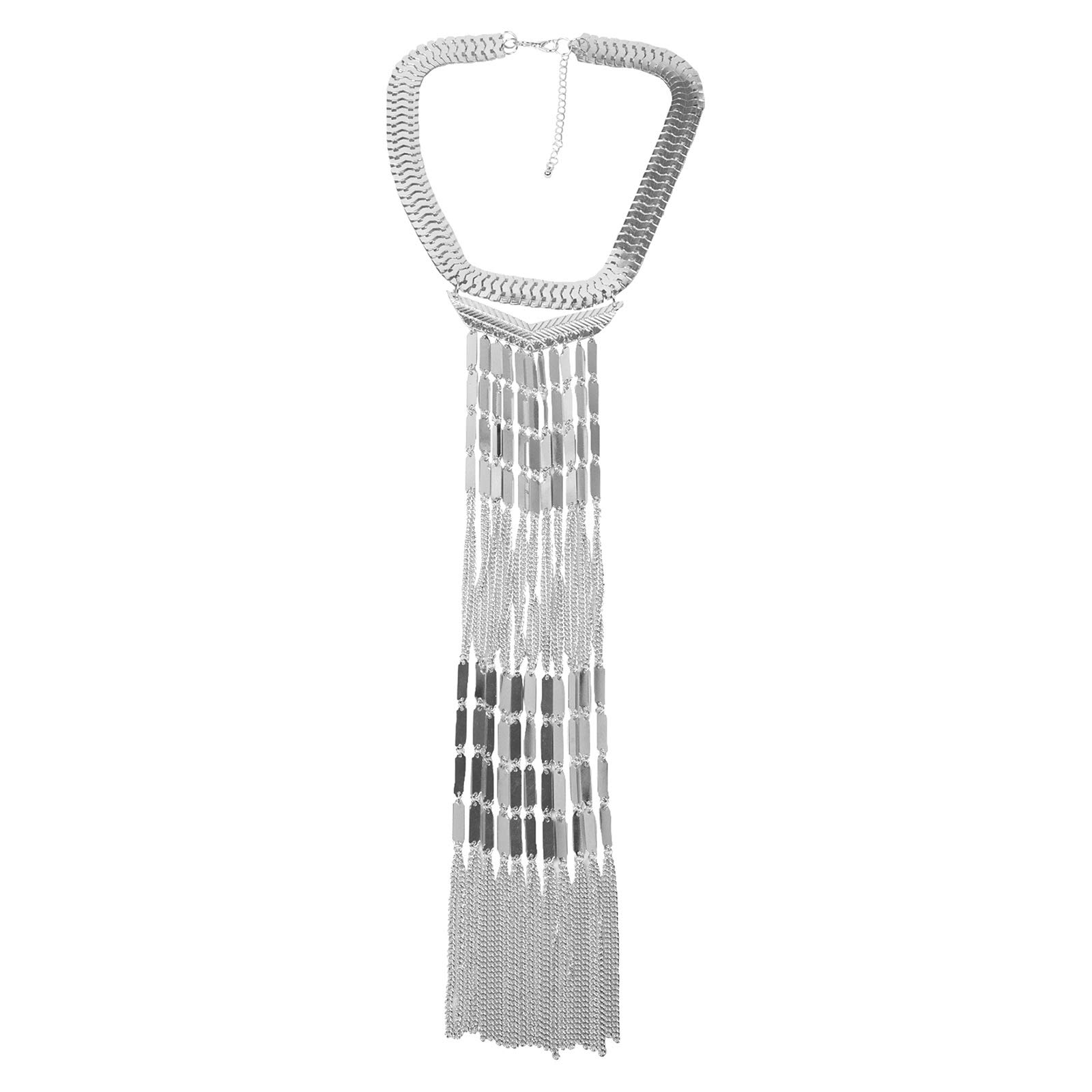 Gempro Women's Alloy Fringe Necklace - JGAC000215