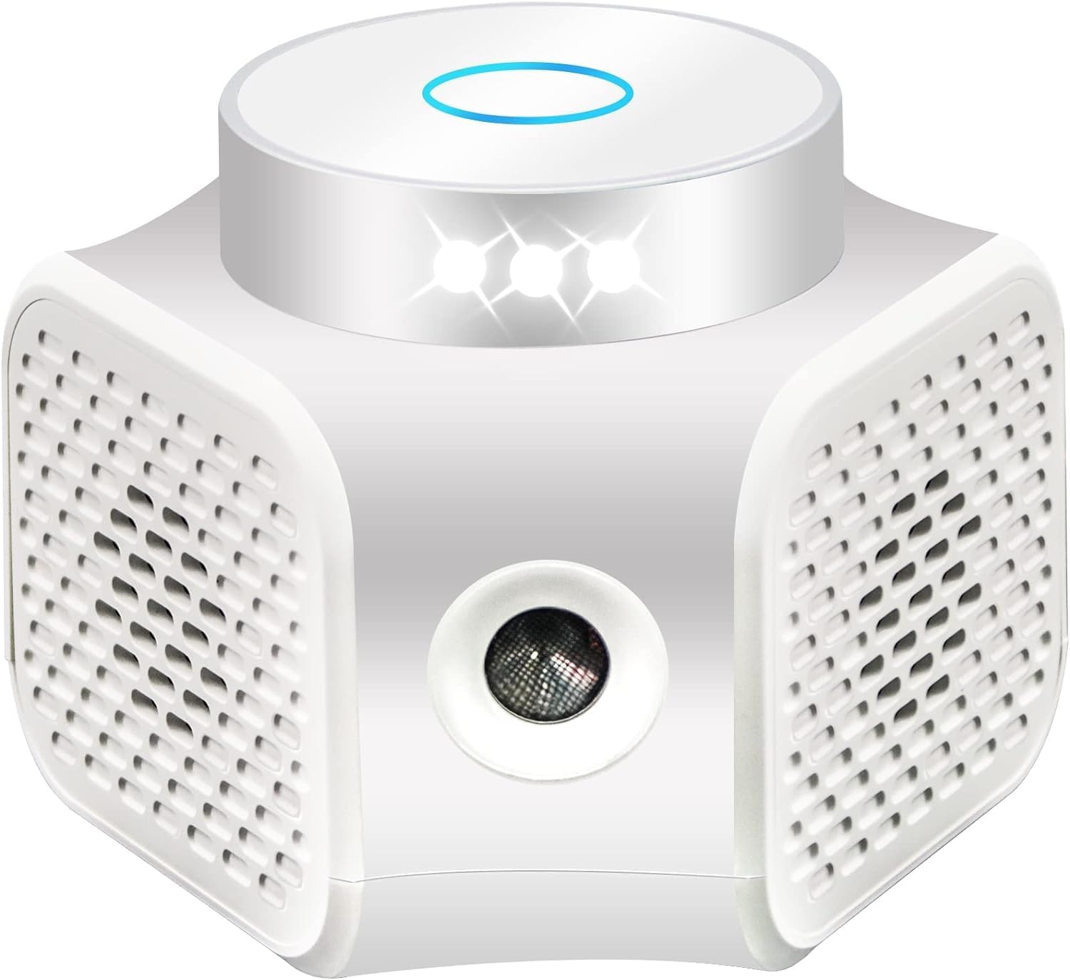 Ultrasonic Pest Repeller, Mouse Repellent, 4 in 1 Rodent Repellent, Plug-in Mouse Deterrent, Emits Ultrasound Waves and LED Strobe Lights for Indoor Attic, Garage, Basement Use