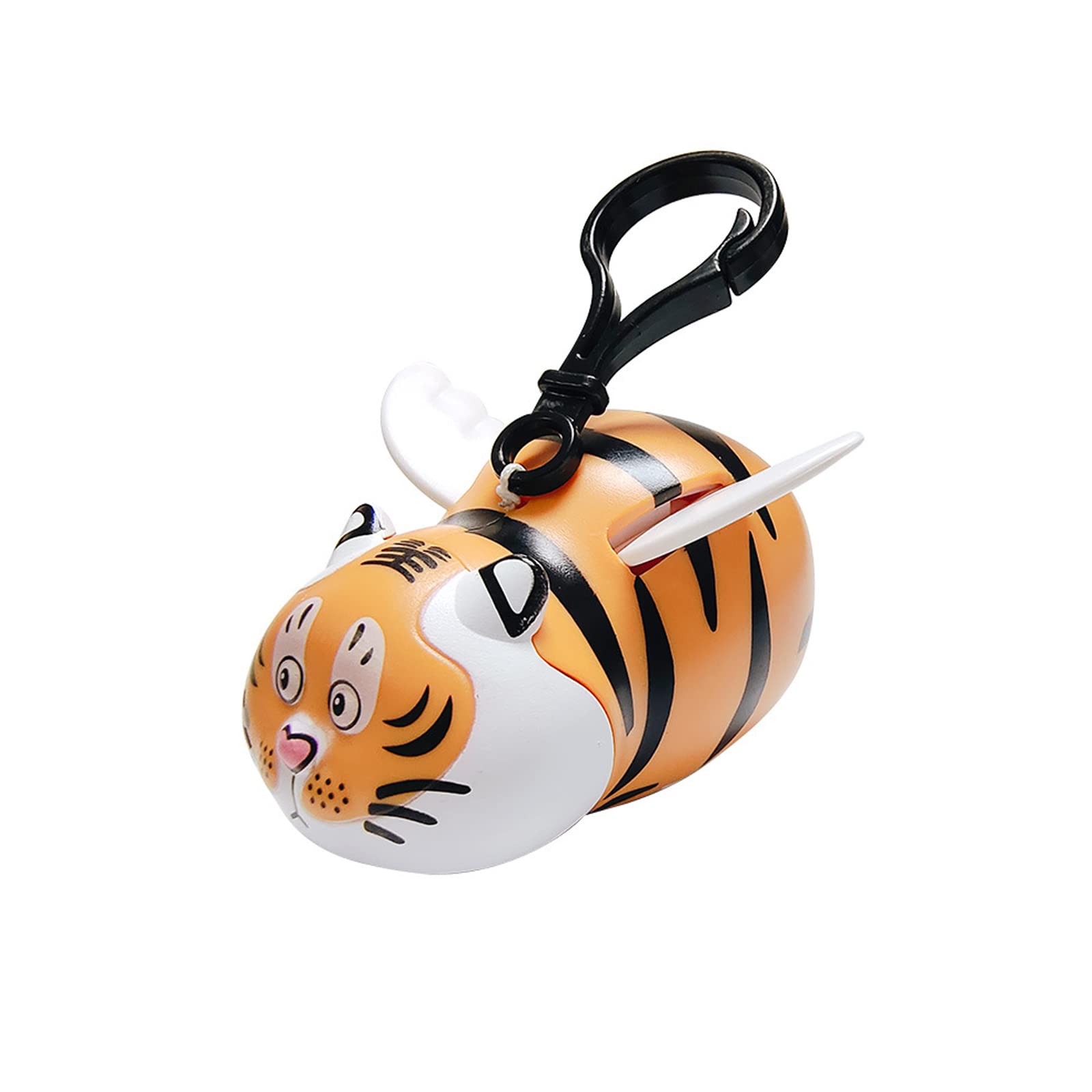 FOOMER Flying Tiger with Wings Keychain, Tiger and Panda Hanging
