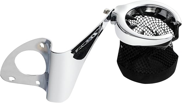 XMT-MOTO Rear Passenger Drink Cup Holder Fit for Harley 2014-2025