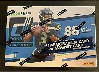 2020 Donruss Football Blaster Box BRAND NEW 88 Cards Per Box 1 Memorabilia Card or Magnet Card per Box