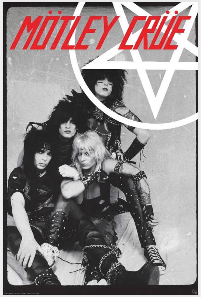 Amazon.com: Motley Crue - Pentangle - Officially Licensed