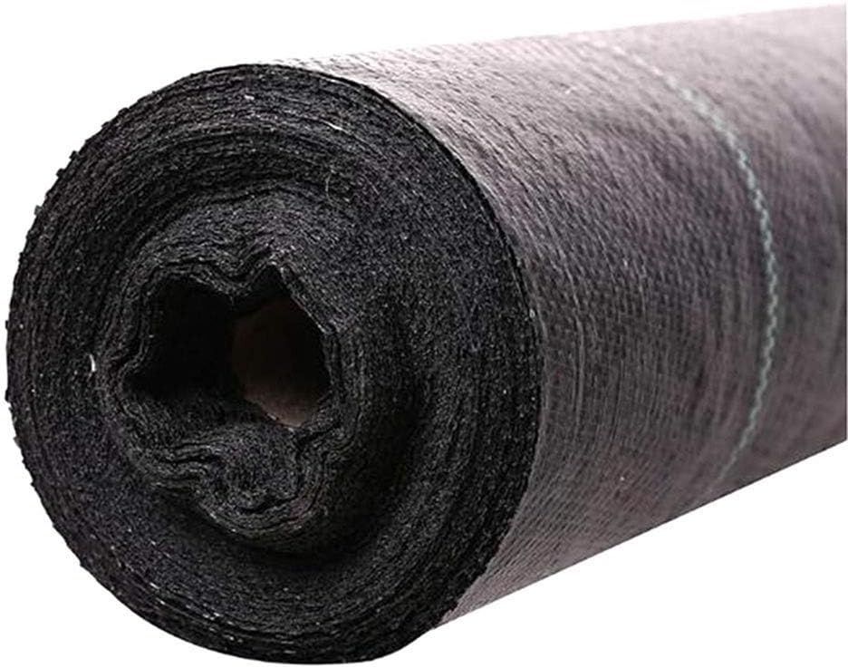 1m Agricultural Anti Grass Cloth, Black Plastic Mulch Film, Garden Weeding Control Fabric Degradable Weeding Cloth, 1Pcs(4M Width)