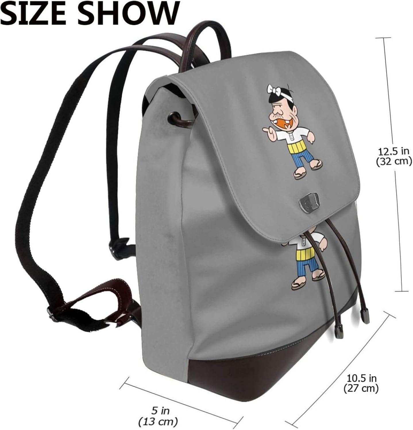 天才バカボン1 多機能 大容量 レディース 超纤 Pu リュックサック 学園・旅行・日常 着用