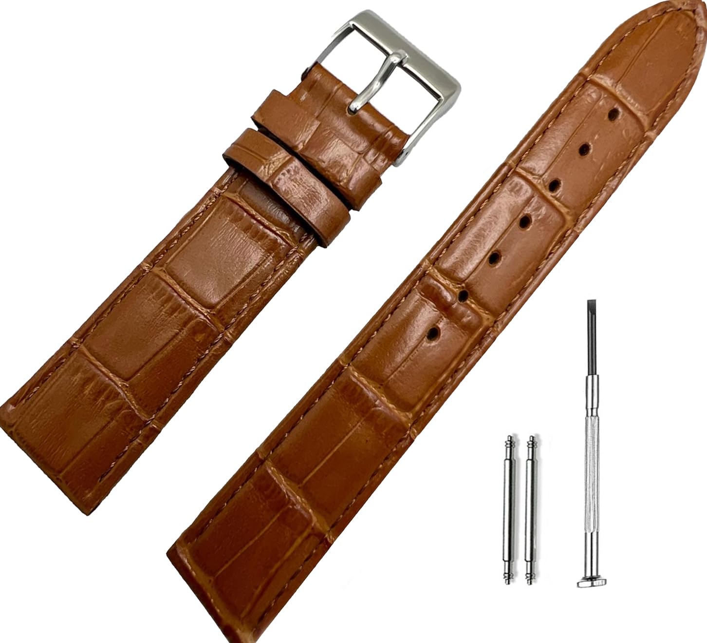 RAYYN LEOPARDO LEATHER WATCH STRAP 20 mm Genuine Leather Watch Strap TAN (18 MM) (B0CW19N7PM) Amazon Price History, Amazon Price Tracker