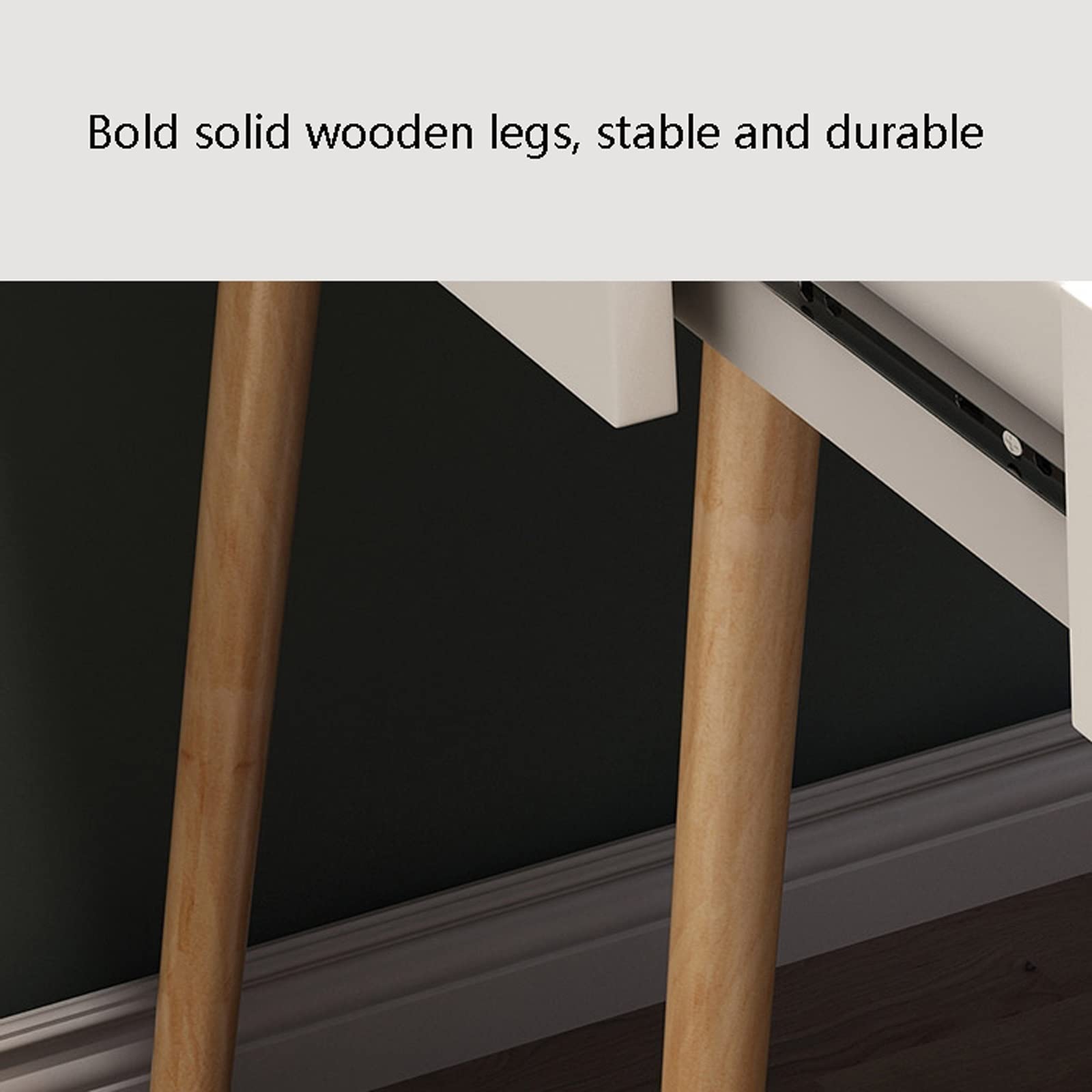 Specchio da trucco illuminato con tavolo da trucco con porta scorrevole, sgabello 1 cassetto, per camera da letto, tavolino da toeletta bianco per gli amanti del trucco, design salvaspazio, estetica