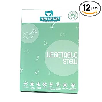 PetSutra Fresh for Paws Dog Wet Food (Vegetable Stew) (100 GMS) Pack of 12
