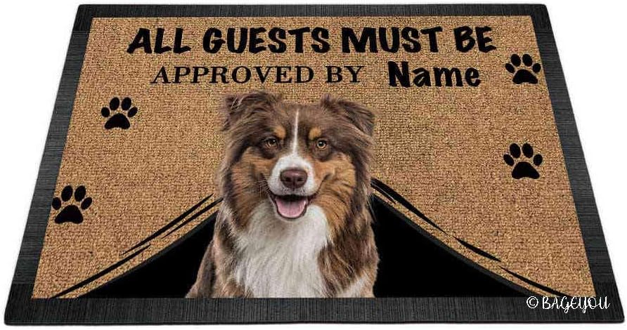 australian shepherd doormat