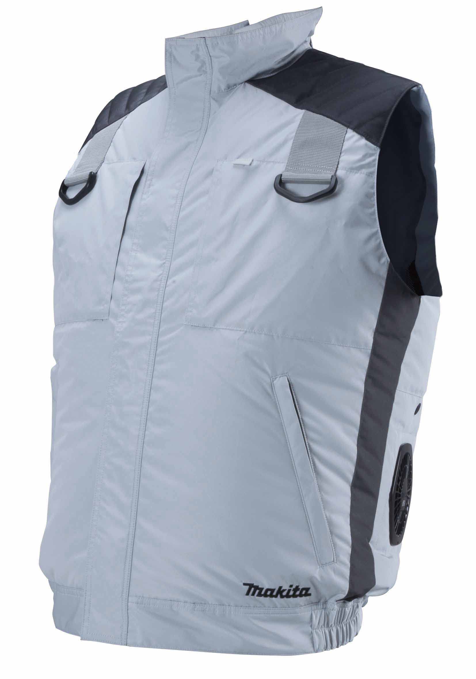 Amazon.co.jp: 充電式ファンベストSサイズ(色：グレー)FV410DZS