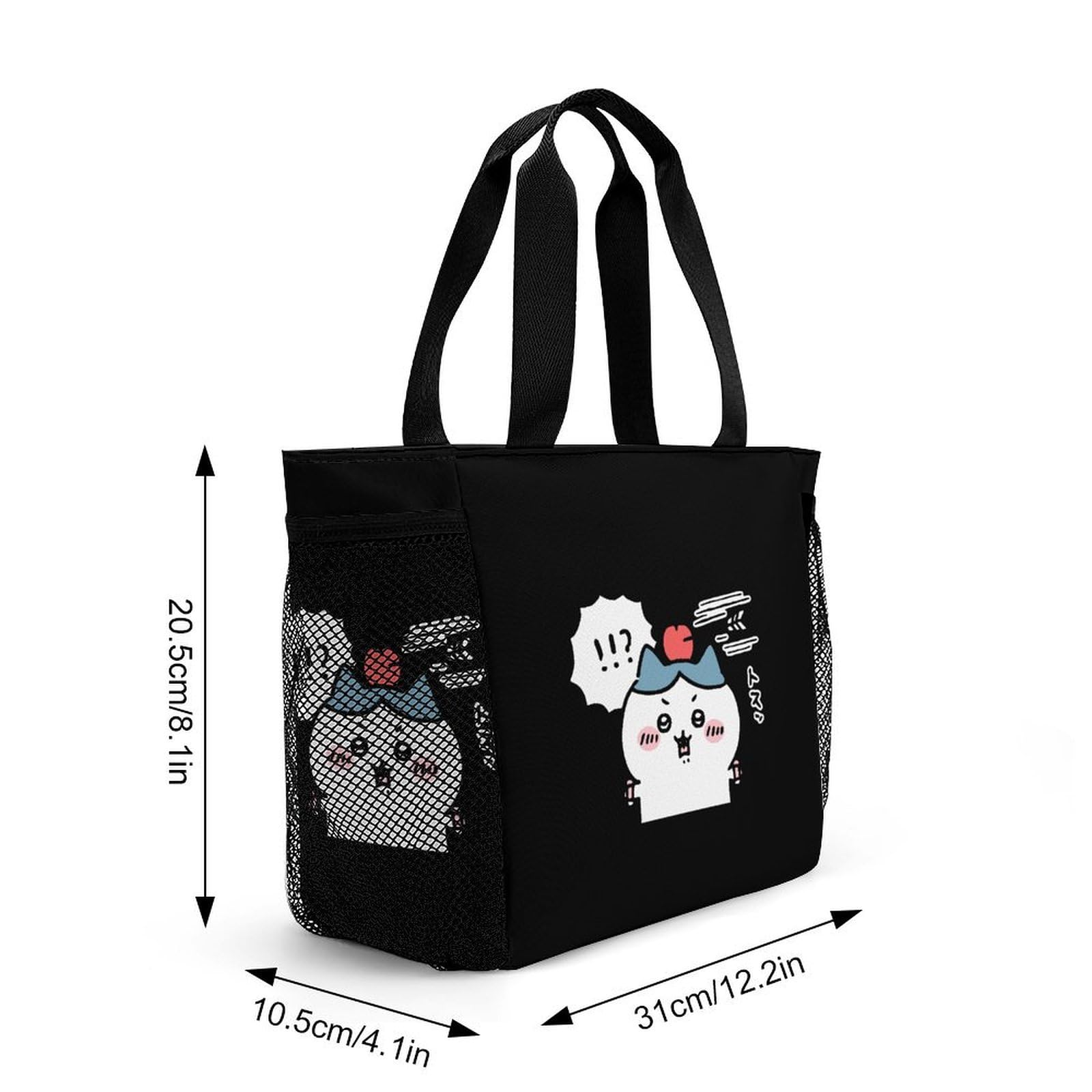 Amazon｜ランチバッグ ちいかわ ハチワレ お弁当袋 トートバッグ