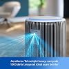 Philips Air Purifier 3200 Series - HEPA NanoProtect + Activated Carbon Filter, CADR 520m³/sa 135m² For Allergy Patients, Ultra-quiet, Smart and Energy Efficient, Silver (AC3220/10)