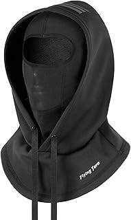 Passamontagna, Passamontagna Multifunzionale da Sci Antivento con Striscia Riflettente, Passamontagna Moto Impermeabile per Sport Aria Aperta, Scaldacollo Moto CiclismoTermico A Scaldacollo Invernale