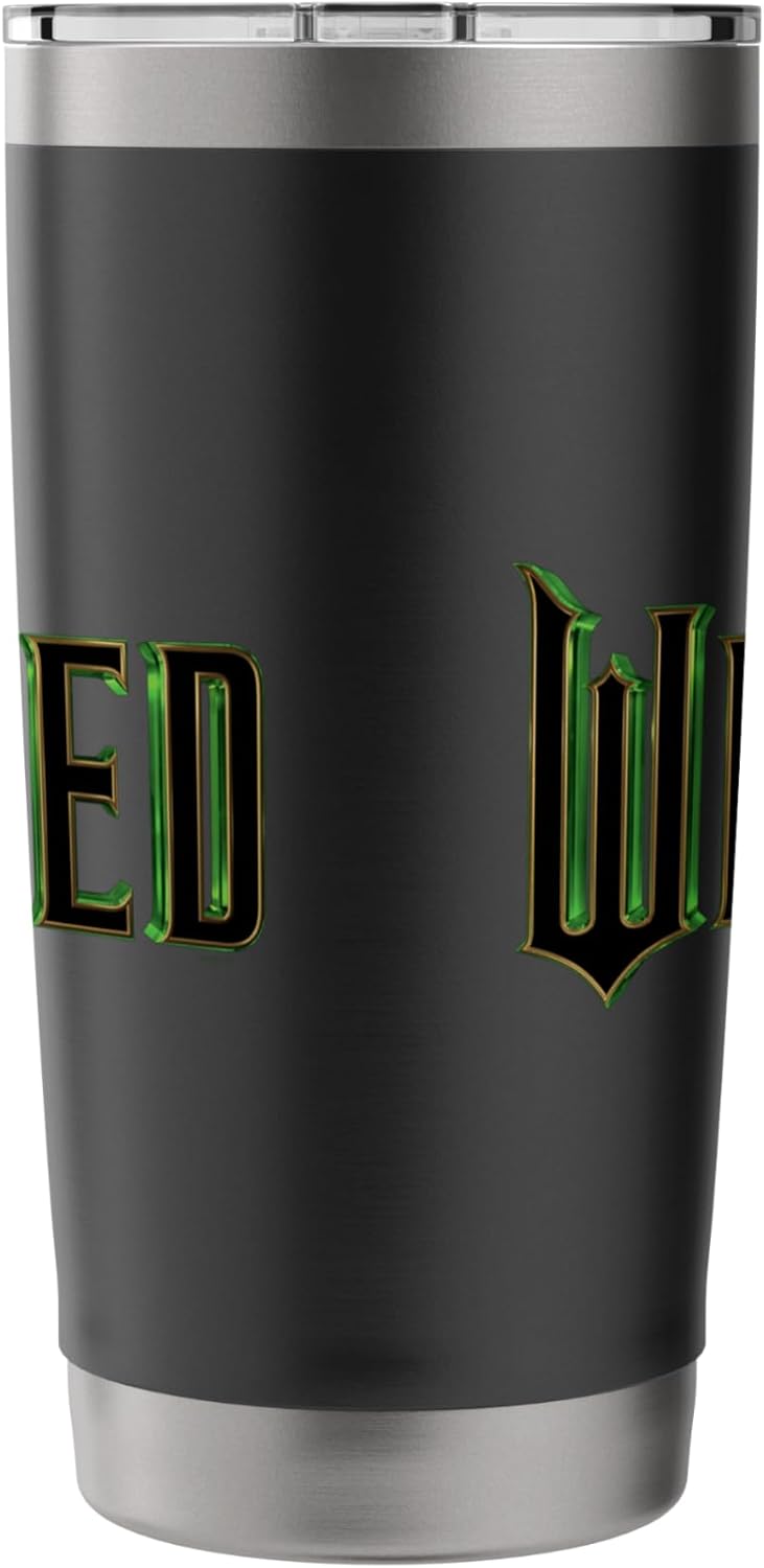 Wicked Movie Logo Stainless Steel Insulated Tumbler - Image 2