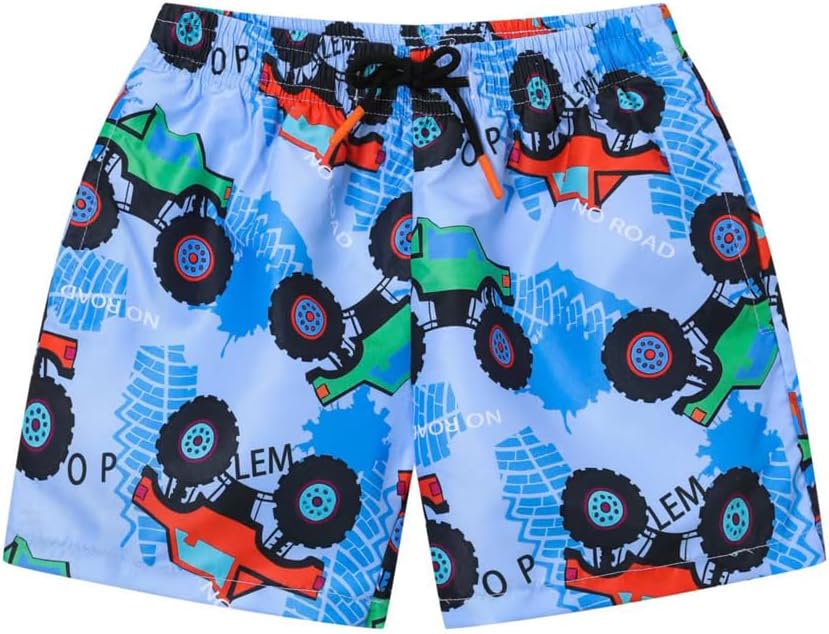 Baby Boys Swimsuit Summer Beach Rash Guard Swimwear Two Piece Sunsuit with Sun Hat