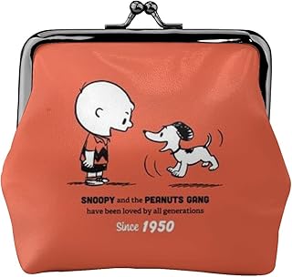 レディース ミニウォレット 財布 スヌーピー かわいい アニメ がま口財布 ポーチ おしゃれ 小銭入れ Puレザー カード収納 人気 誕生日 プレゼント