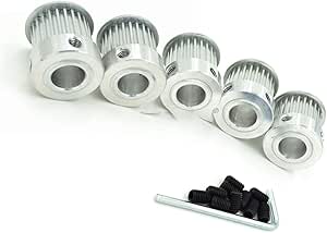 JINchao-Timing Pulley 25 Teeth 5M Timing Pulley 25T, 6/6.35/8/10/20/25mm Bore - View #5