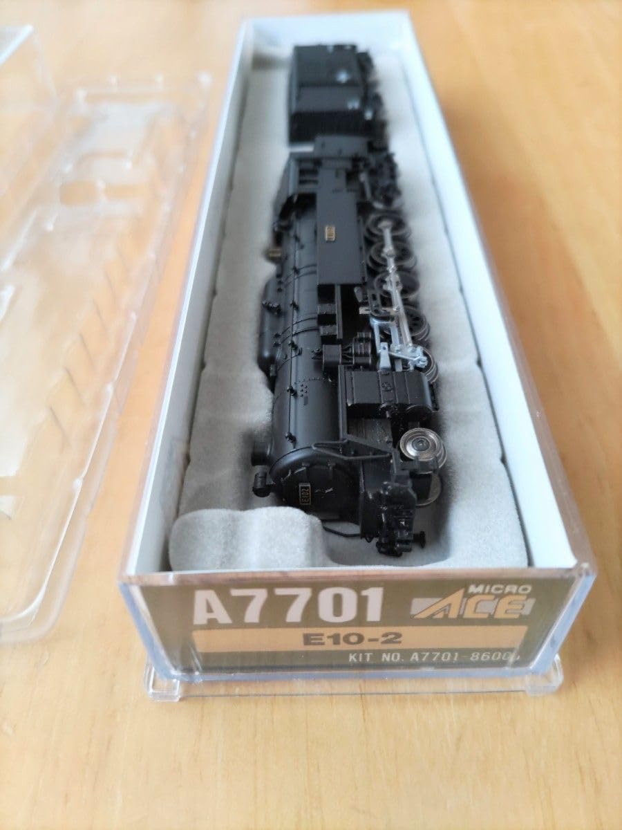 A7701 E10形蒸気機関車（E10-2号機、ワム70000形貨車付）マイクロ